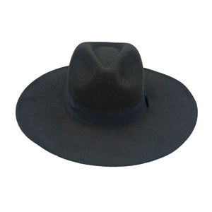 Black Western Fedora Hat